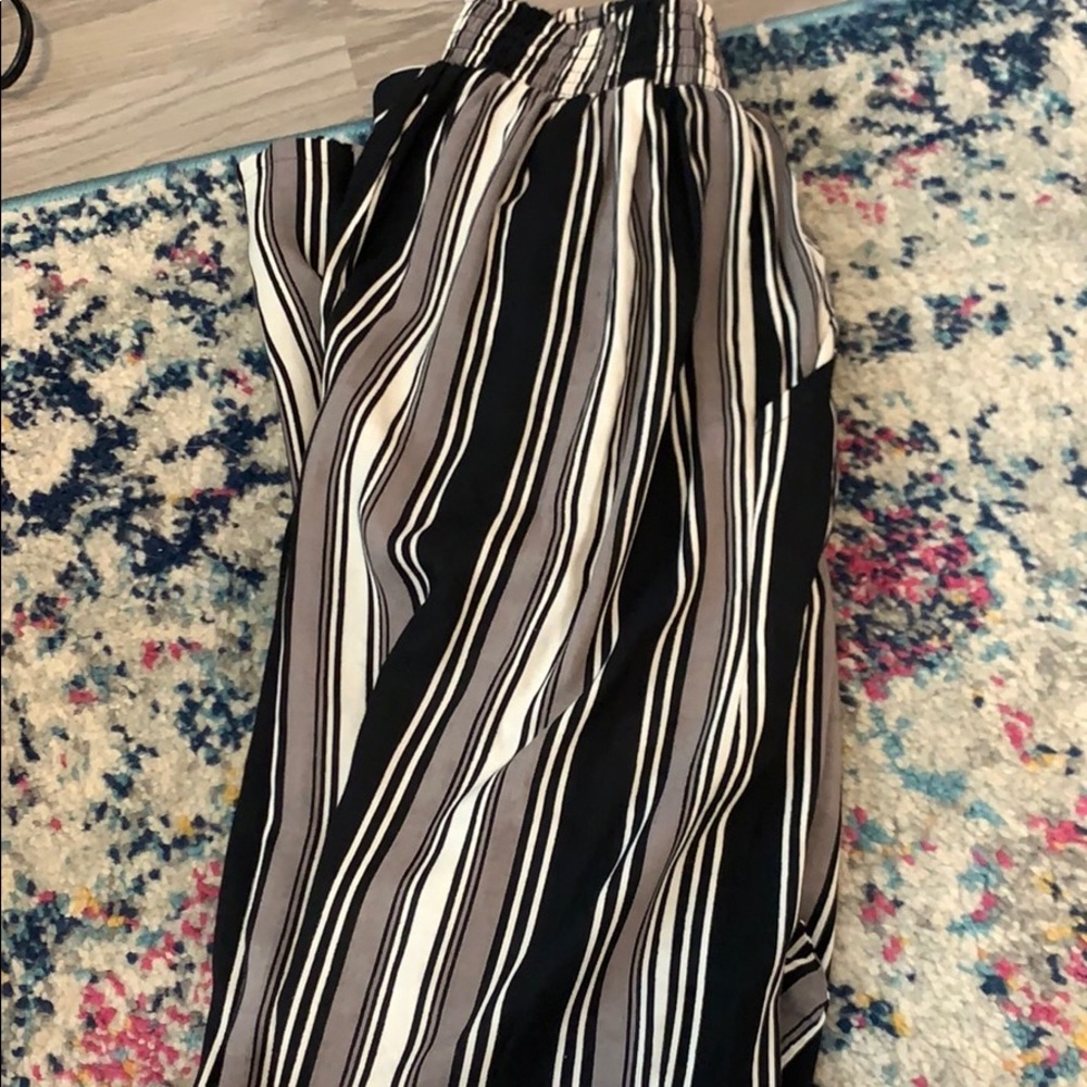 Wide flare pants